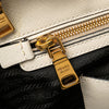 Prada Medium Bicolor Saffiano Lux Galleria Double Zip Satchel Secondhand