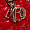 Dior Large Patent Cannage Lady Dior Secondhand