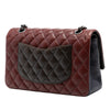Chanel Medium Classic Tricolor Lambskin Double Flap Secondhand