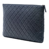 Secondhand Chanel Paris Dubai Large CC Quilted Lambskin O Case Clutch