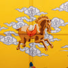 Hermès Heavenly Horses Silk Scarf 90 Secondhand