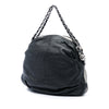 Chanel Perforated Lambskin Baseball Spirit Ligne Hobo Secondhand