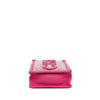 Chanel Tweed and PVC Phone Clutch with Chain Secondhand