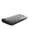 Chanel CC Quilted Caviar Yen Bifold Long Wallet Secondhand