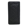 Chanel CC Quilted Caviar Yen Bifold Long Wallet Secondhand