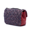Chanel CC Quilted Tweed Single Flap Secondhand