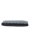Chanel Quilted Lambskin Boy Zip Clutch Secondhand