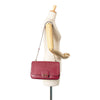 Secondhand Ferragamo Calfskin Gancini Rory Flap Crossbody