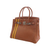Hermès Togo and Swift Officier Verso Birkin Retourne 30 Secondhand