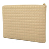 Celine Quilted Calfskin C Charm Clutch Secondhand