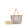 Secondhand Louis Vuitton Damier Azur Neverfull MM
