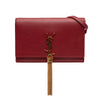 Saint Laurent Smooth Calfskin Monogram Kate Tassel Wallet on Chain Secondhand