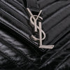 Saint Laurent Medium Crinkled Calfskin Punk Chain Bag Secondhand