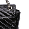 Saint Laurent Medium Crinkled Calfskin Punk Chain Bag Secondhand