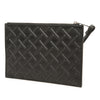Bottega Veneta Embossed Nappa Zip Pouch Secondhand