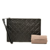 Bottega Veneta Embossed Nappa Zip Pouch Secondhand