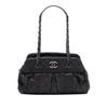 Chanel Quilted Iridescent Calfskin Chic Quilt Bowling Bag Secondhand