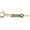 Tiffany 18K Yellow Gold Small Elsa Peretti Open Heart Pendant Necklace Secondhand