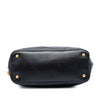 Prada Soft Calf Side Zip Open Convertible Tote Secondhand