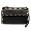 Valentino Grained Calfskin Rockstud Wristlet Clutch Secondhand