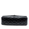 Chanel Quilted Crinkled Patent Reissue 2.55 Double Flap 227 Secondhand