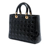 Secondhand Dior Large Patent Cannage Lady Dior