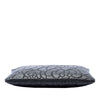 Chanel Medium CC Embossed Lambskin Camellia No 5 O Case Clutch Secondhand