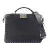 Fendi Mini Leather Selleria Peekaboo ISeeU Satchel Secondhand