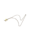 Louis Vuitton Brass Enamel Resin LV Colors Pendant Necklace Secondhand