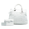 Dior Woven Lambskin Lady Dior Avenue Tote Secondhand