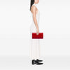 Saint Laurent Large Textured Patent Monogram Belle De Jour Clutch Secondhand