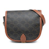 Celine Medium Triomphe Coated Canvas Folco Crossbody Secondhand