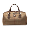 Burberry Vintage Check Canvas Boston Bag Secondhand