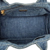 Prada Small Denim Canapa Logo Tote Secondhand