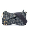 Dior Diorissimo Trotter Canvas Double Saddle Crossbody Secondhand