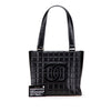 Chanel CC Choco Bar Lambskin Tote Secondhand