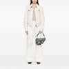 Dior Oblique Embroidered Canvas Saddle Bag Secondhand