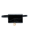 Dior Patent Saddle Belt Bag Secondhand