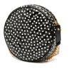 Saint Laurent Chevron Calfskin Round Vinyle Polka Dot Crossbody Secondhand