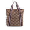 Gucci GG Canvas Web Tote Secondhand