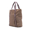Gucci GG Canvas Web Tote Secondhand