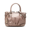 Gucci Metallic Microguccissima Sukey Satchel Secondhand