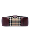 Burberry Small Haymarket Check Nylon and Leather Dickens Crossbody Secondhand