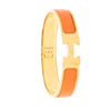 Hermès Narrow Enamel Clic H Bracelet PM Secondhand