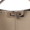 Fendi Peek-a-boo X-light ICU Co., Ltd. Leather Handbag in Beige 7VA528 Secondhand