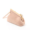 FENDI First Boa x Leather Crossbody bag in Pink 8BP129 Secondhand