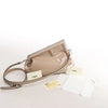 FENDI First Patent Leather Crossbody bag in Beige 8BP137 Secondhand