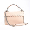 FENDI Kan I Leather 2Way Handbag in Pink 8BT283 Secondhand