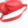 FENDI Mamma Baguette Leather Shoulder bag in Red 26325 Secondhand