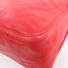 FENDI Mamma Baguette Leather Shoulder bag in Red 26325 Secondhand